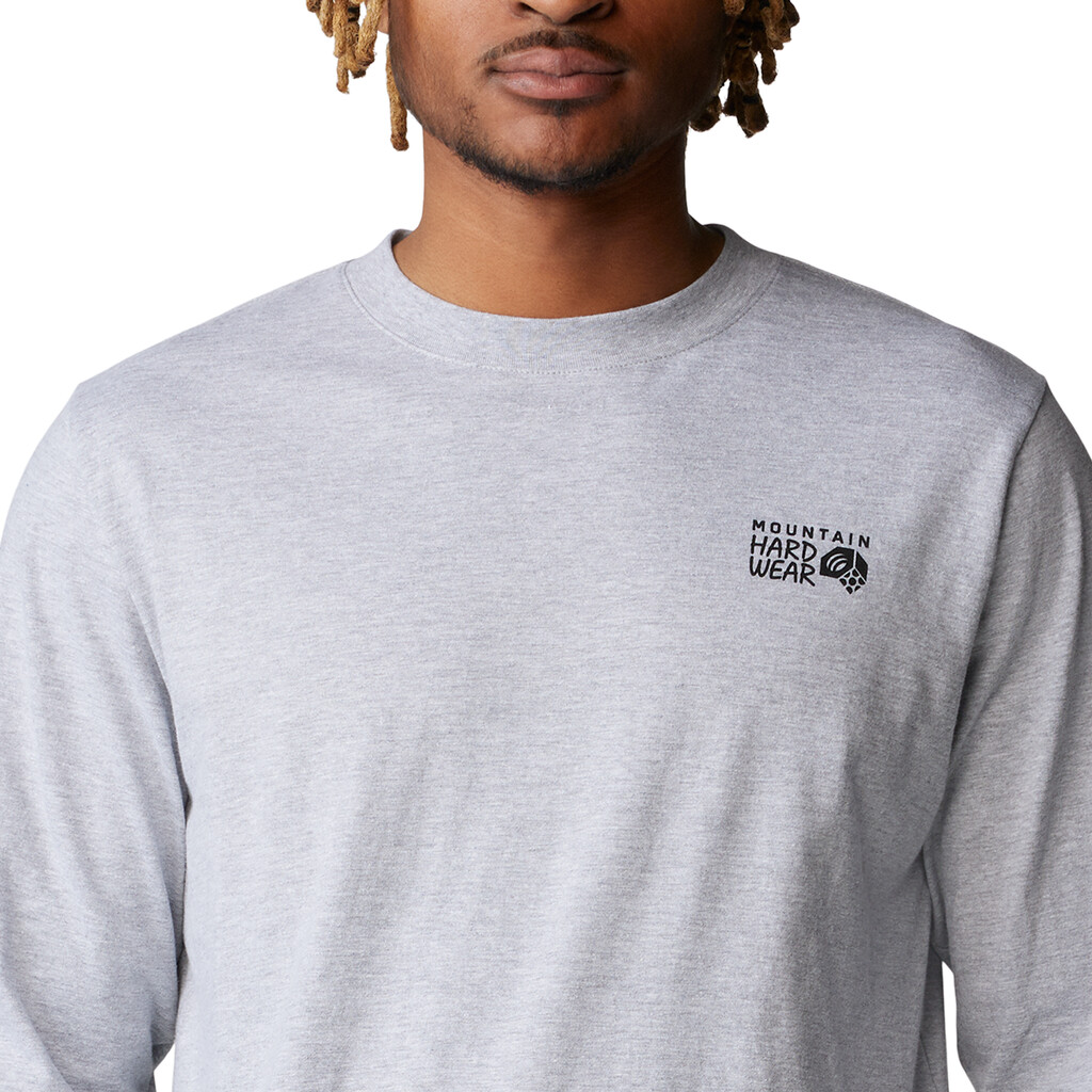 Mountain Hardwear - M Box Logo M Long Sleeve - hardwear grey heather 057