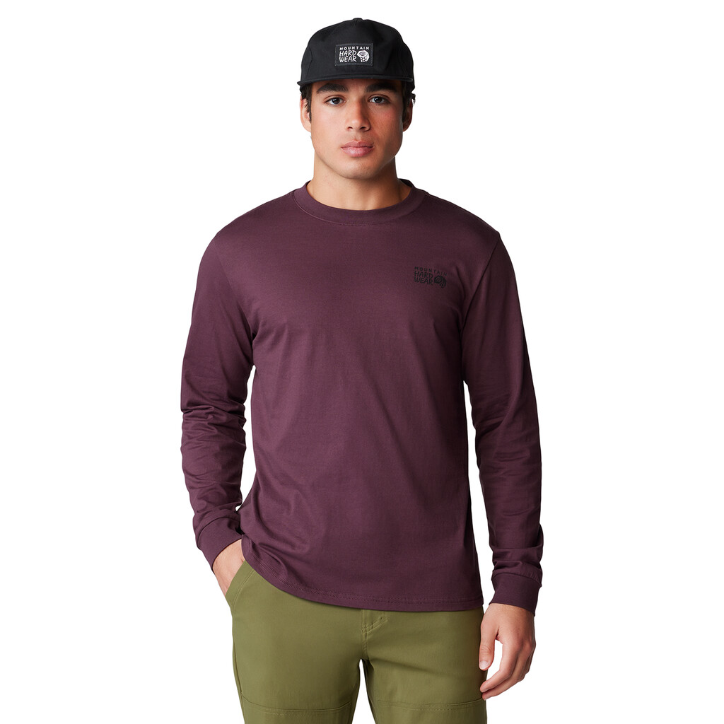 Mountain Hardwear - M Box Logo M Long Sleeve - blackberry 513