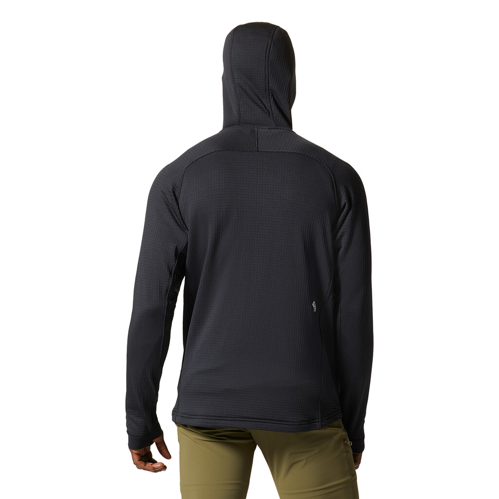 Mountain Hardwear - M Polartec® Power Grid™ Full Zip Hoody - black 010