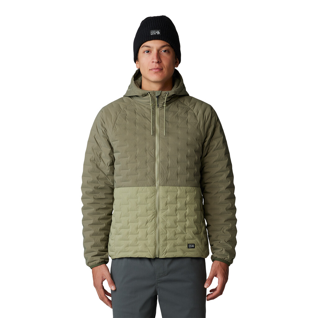 Mountain Hardwear - M Stretchdown™ Light Full Zip Hoody - stone green, mantis green 397