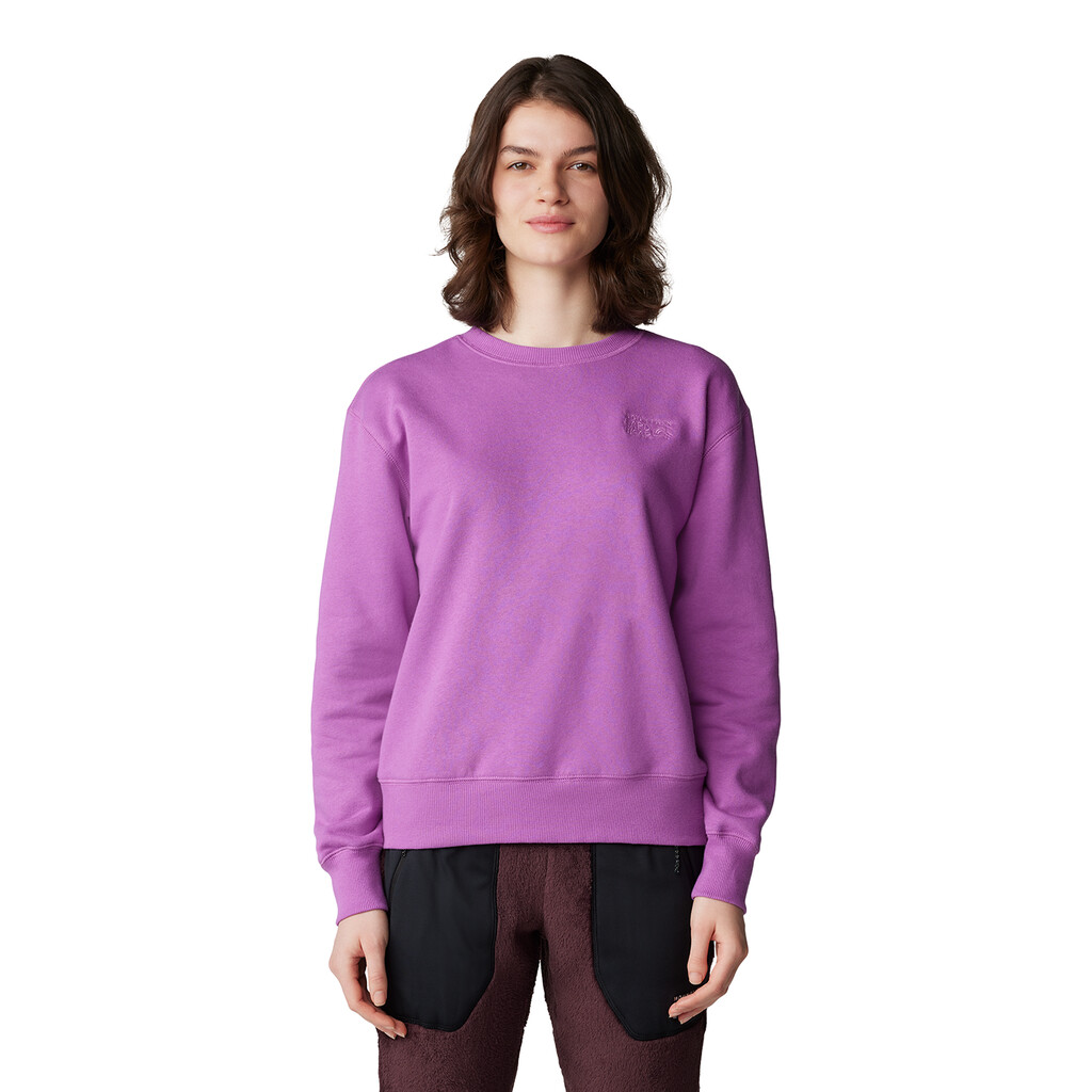 Mountain Hardwear - W MHW Logo Pullover Crew - lilac glow 537