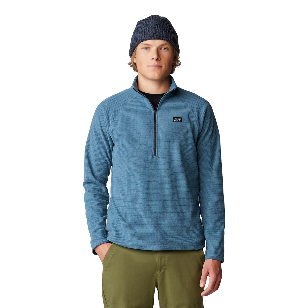 Mountain Hardwear - M Summit Grid™ Half Zip - adriatic blue 444