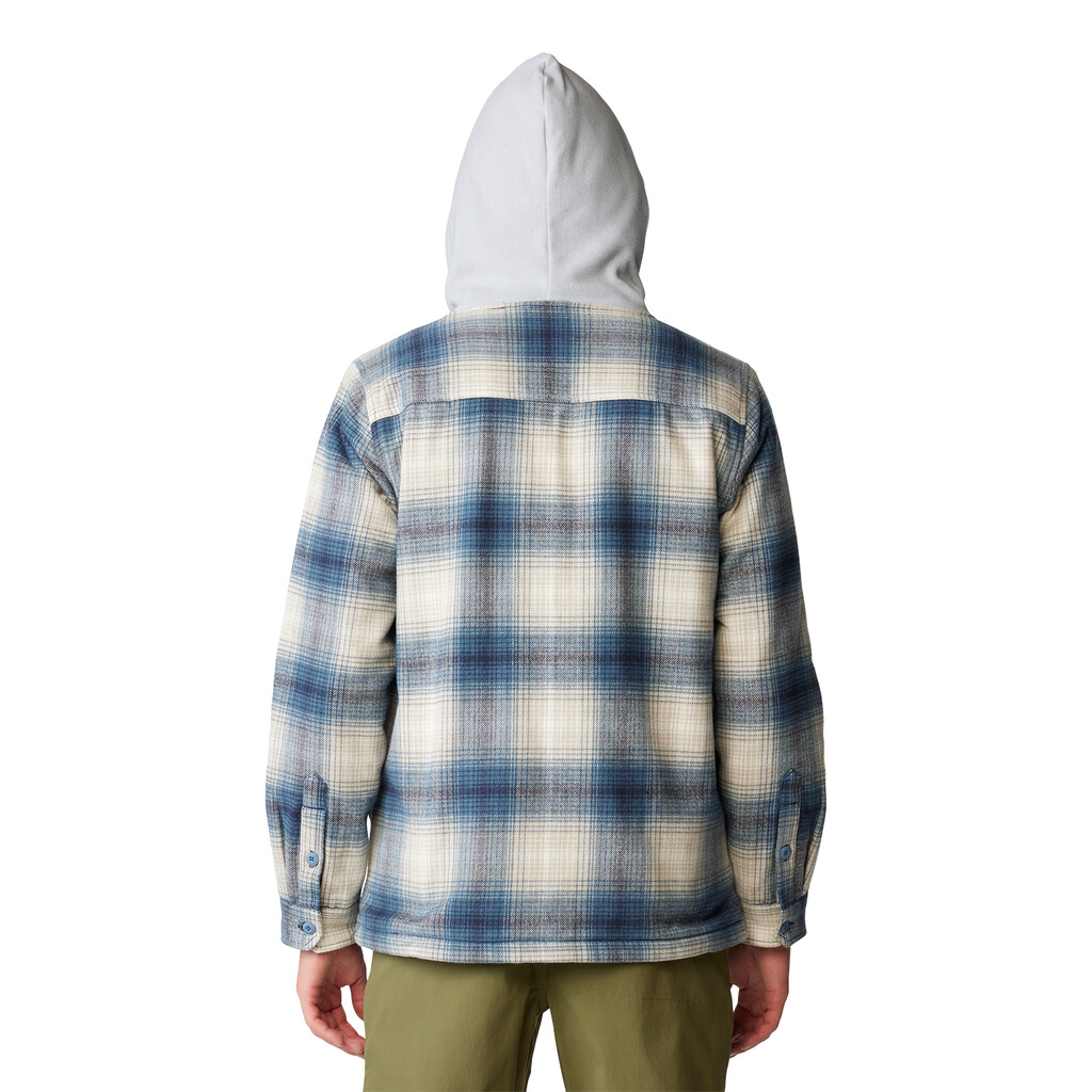 Mountain Hardwear - M Plusher™ Microchill Lined Shirt - asiatic blue ombre buffalo check print 445