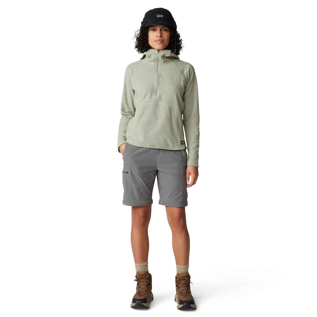 Mountain Hardwear - W Summit Grid™ Half Zip - white sage 341