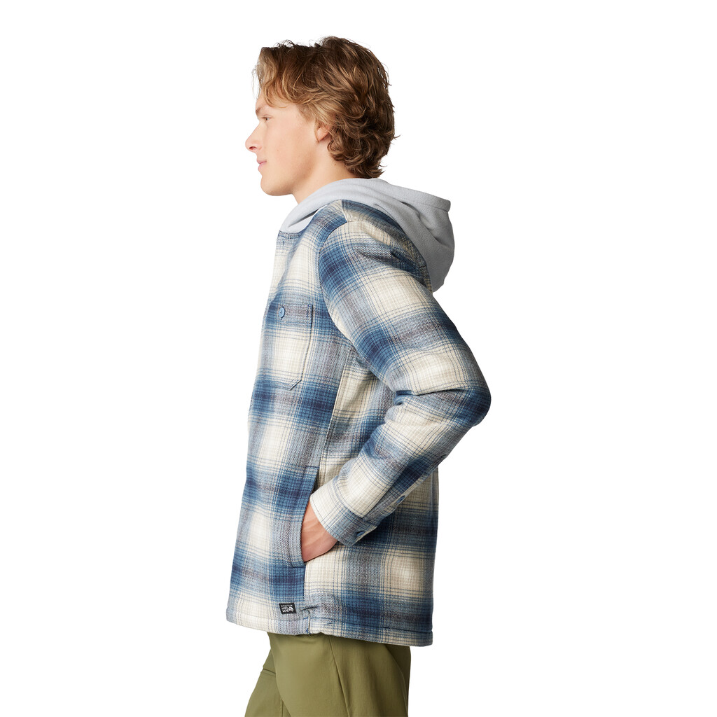 Mountain Hardwear - M Plusher™ Microchill Lined Shirt - asiatic blue ombre buffalo check print 445