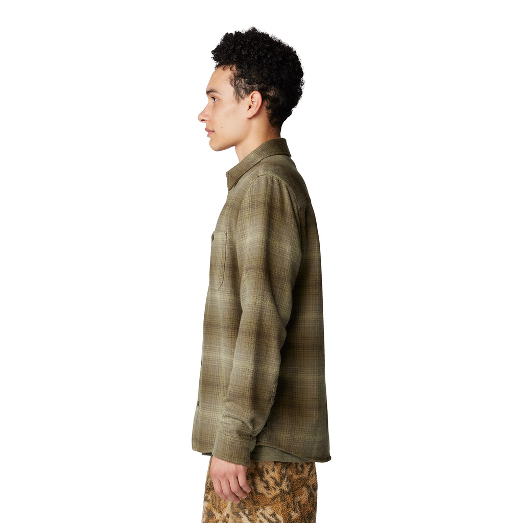 Mountain Hardwear - M Plusher™ Long Sleeve Shirt - dark pine ombre buffalo check print 320