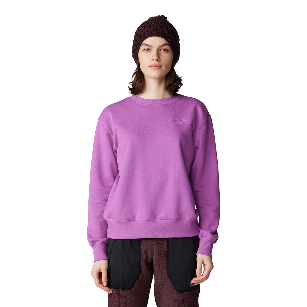 Mountain Hardwear - W MHW Logo Pullover Crew - lilac glow 537