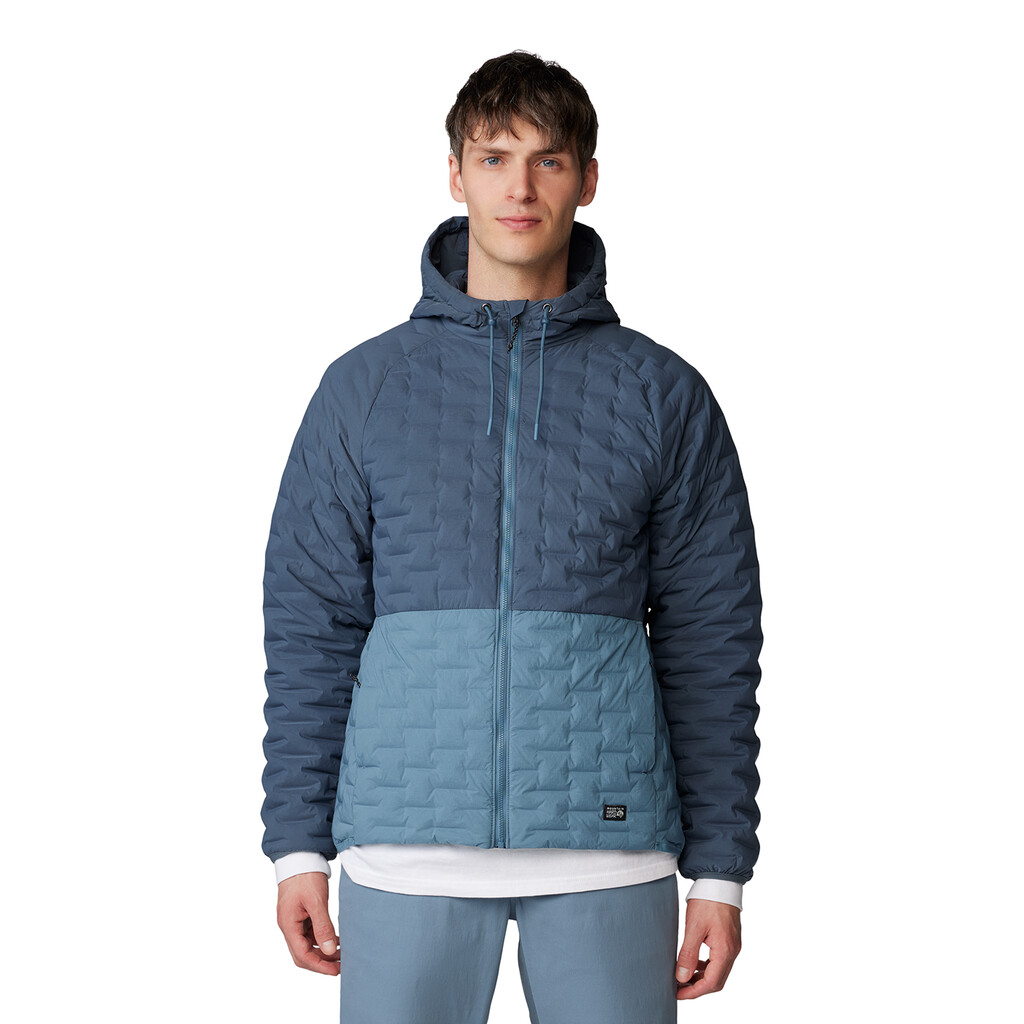 Mountain Hardwear - M Stretchdown™ Light Full Zip Hoody - montauk blue, asiatic blue 430