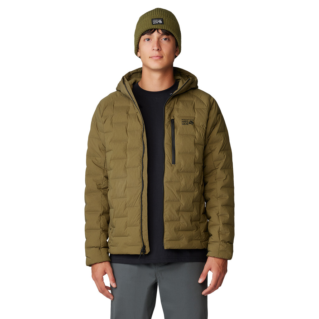 Mountain Hardwear - M Stretchdown™ Hoody - combat green 353