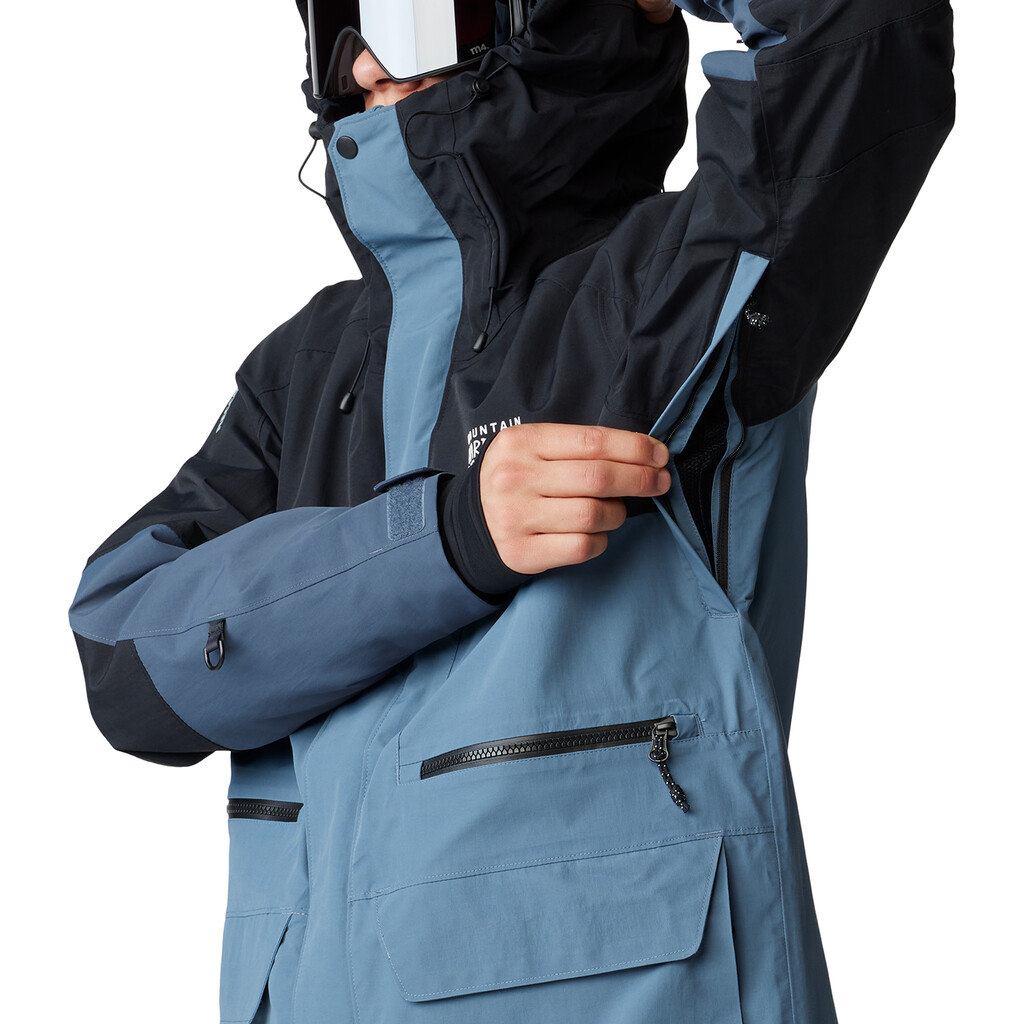 Mountain Hardwear - M First Tracks™ Jacket - adriatic blue, moon blue, black 444