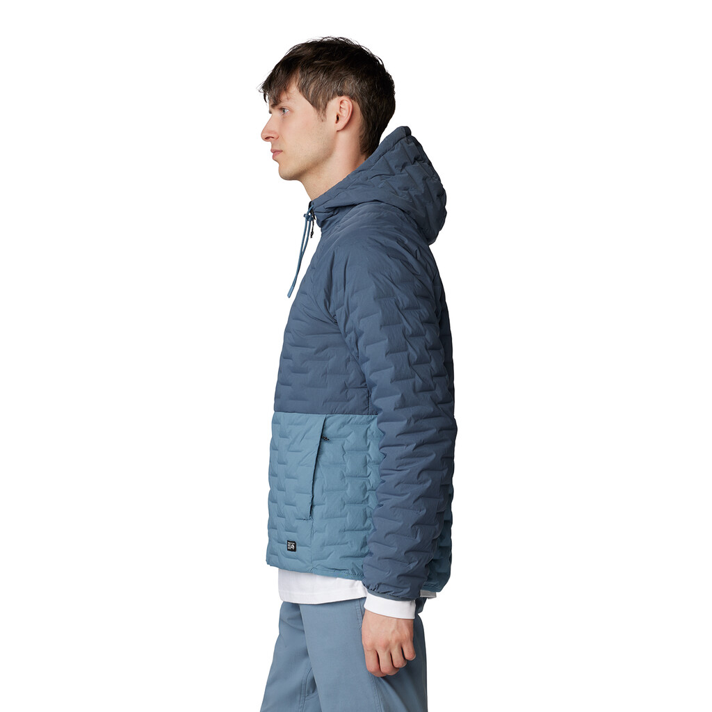 Mountain Hardwear - M Stretchdown™ Light Full Zip Hoody - montauk blue, asiatic blue 430