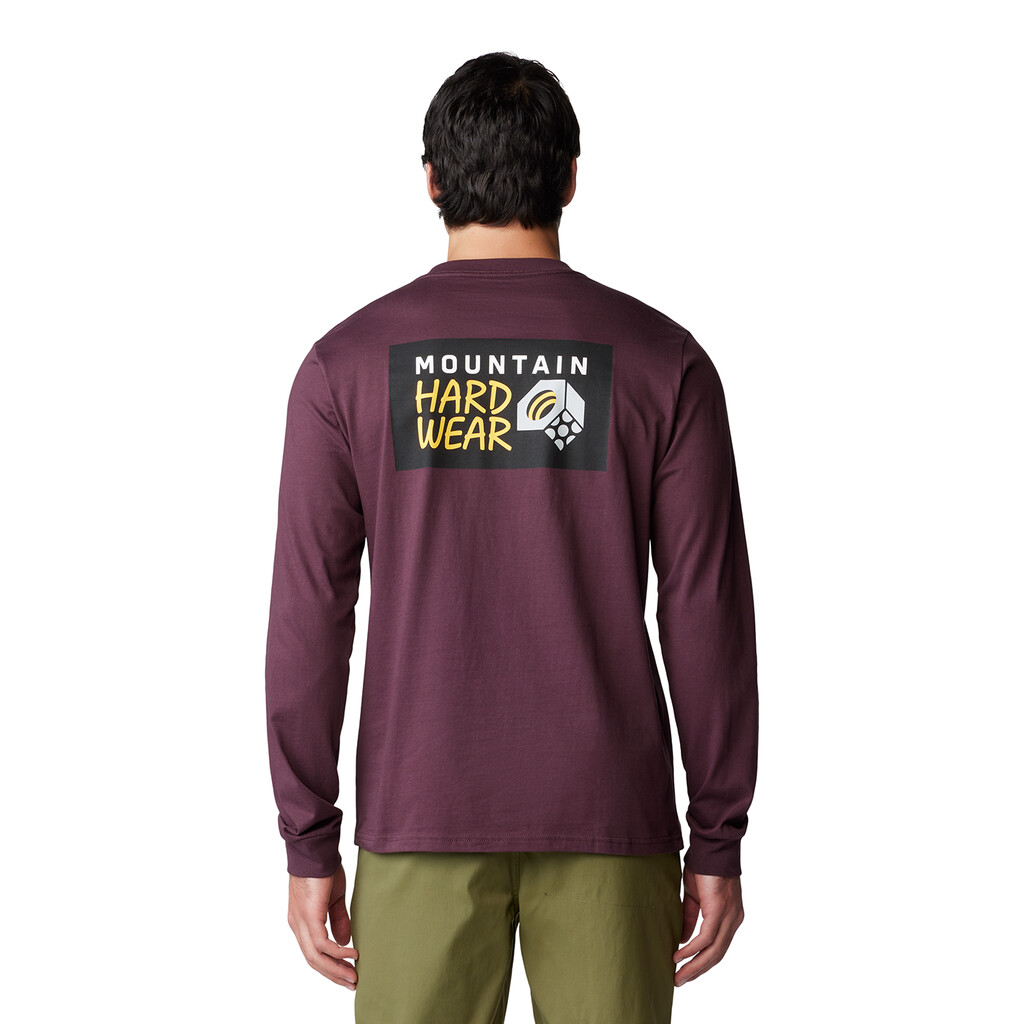 Mountain Hardwear - M Box Logo M Long Sleeve - blackberry 513