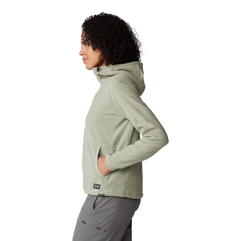 Mountain Hardwear - W Summit Grid™ Half Zip - white sage 341