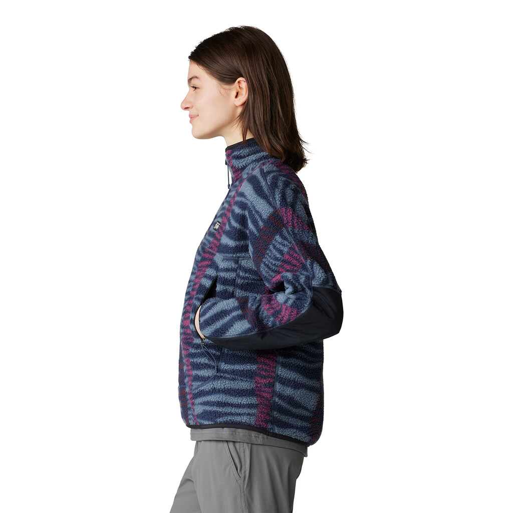 Mountain Hardwear - W HiCamp™ Printed Pullover - montauk blue ridge stripe print 431