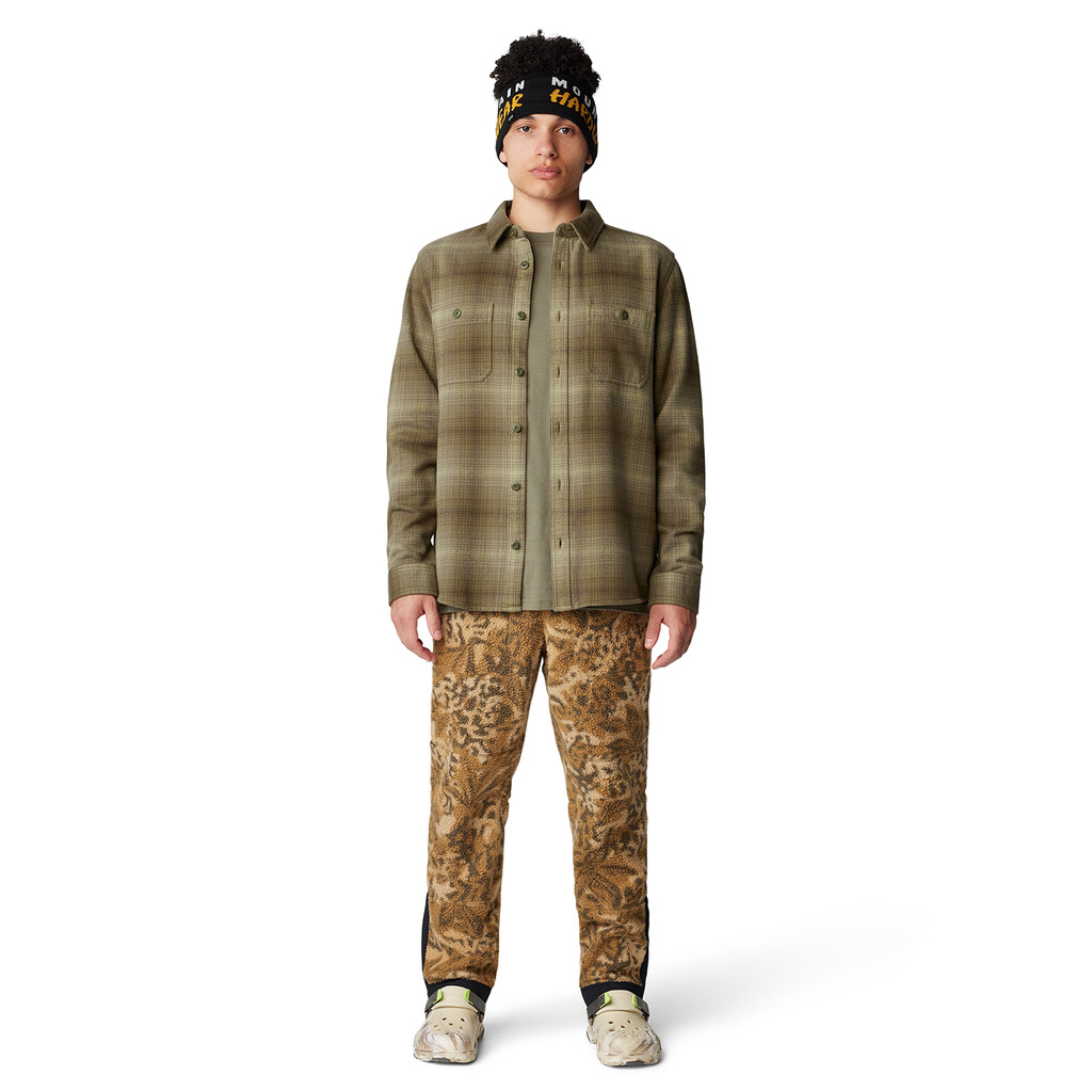 Mountain Hardwear - M Plusher™ Long Sleeve Shirt - dark pine ombre buffalo check print 320