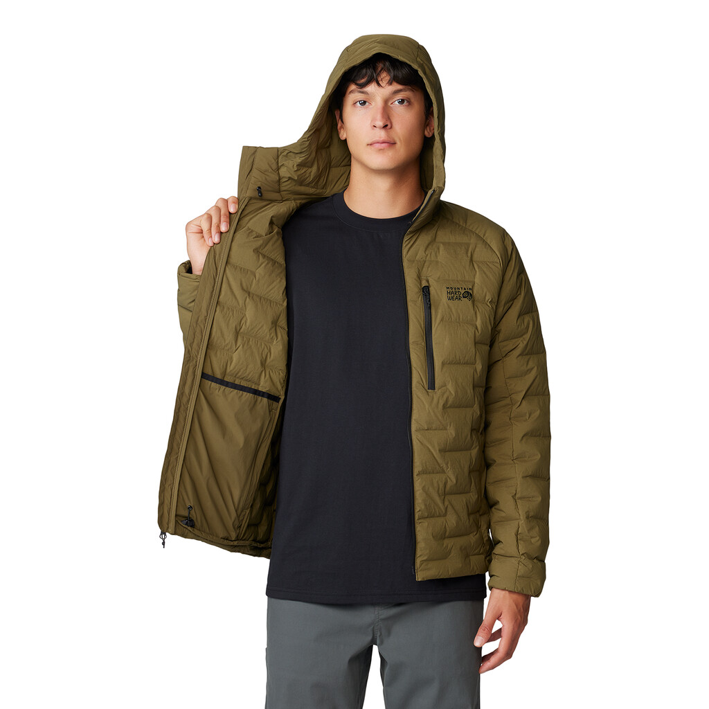 Mountain Hardwear - M Stretchdown™ Hoody - combat green 353